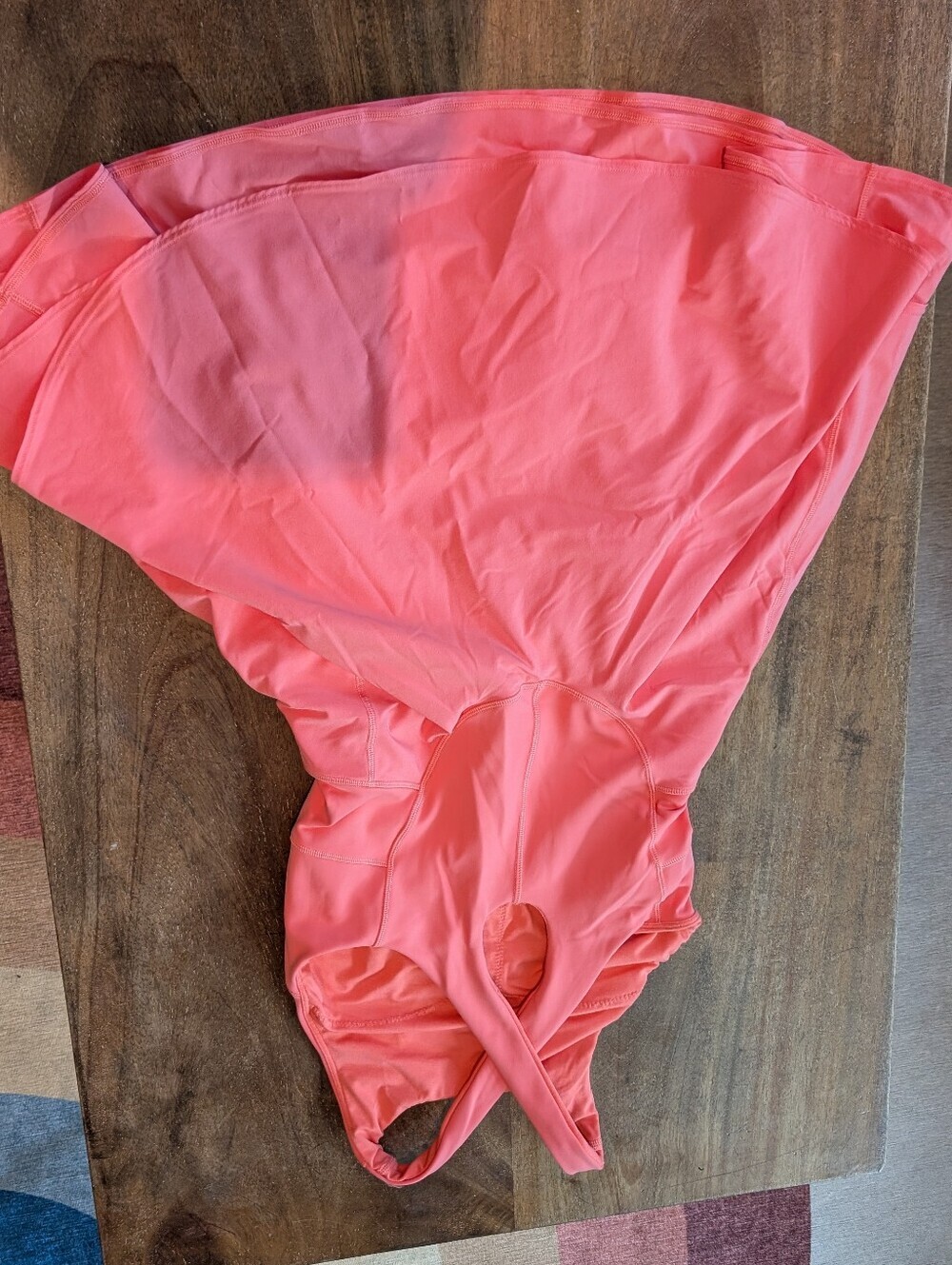 Lululemon Court Crush Dress Raspberry Cream Size 4 - Picture 3 of 6